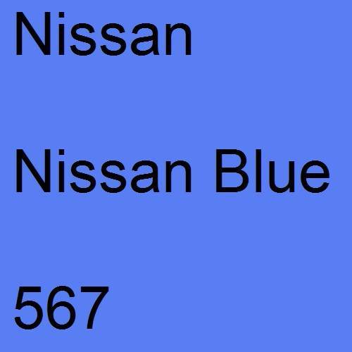 Nissan, Nissan Blue, 567.